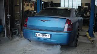 Chrysler 300C 57 HEMI wydech pasywny by DR Garage [upl. by Eittah]