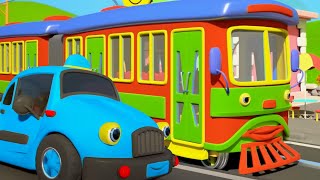 Wheels On The Vehicles Transport Song for Kids and Preschool Rhyme [upl. by Enelia337]