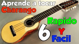 aprende a tocar charango rápido y fácil 6️⃣ [upl. by Orrin]