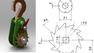 inventor profesional 2013 tutorial trocola parte2 [upl. by Anileh]