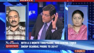 The Newshour Debate Centre goes after Narendra Modi  Part 1 26th Dec 2013 [upl. by Markson]