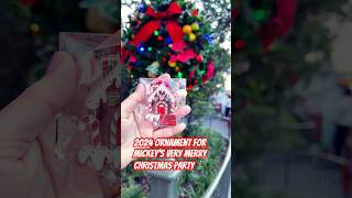 Here it is The 2024 souvenir ornament for Mickey’s Very Merry Christmas Party [upl. by Gurevich]