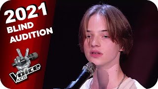 Max Prosa  Flügel Egon  The Voice Kids 2021  Blind Auditions [upl. by Susana]