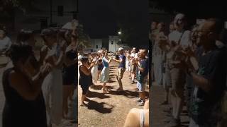 The Old Favorite jig Played at a balfolk event in Sagrado Italy [upl. by Ameehsat77]