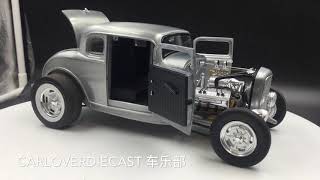 ACME 118 1932 Ford 5 Window Hammered Steel diecast model A1805013 available now [upl. by Fairfax]