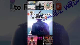 Juicewrld coming to Fortnite Thank you juicewrld 999 juicewrld 999 fortnite fortnitebattleroyale [upl. by Jasmine]