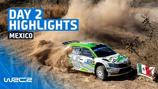 WRC2 Day 2 Highlights  WRC Guanajuato Rally México 2023 [upl. by Daffodil]