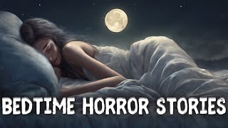 9 Hours of Scary Bedtime Stories 🛌 Black Screen  Whispers and Rain [upl. by Ylrehc]