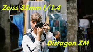 Zeiss Distagon 35mm F14 Review  The Contrast King [upl. by Razaile]