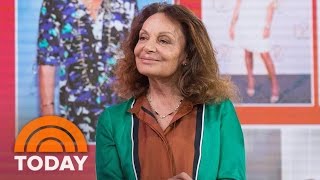 Diane Von Furstenberg Talks About DVF Female Empowerment Awards  TODAY [upl. by Nelehyram]