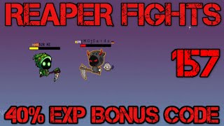 EvoWorldio FlyOrDieio Reaper Fights Ep157 👉 40 EXP BONUS CODE 👉 BOSS KILL [upl. by Nylanna]