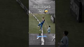 Effort 😱😱Jasprit bumrah cricket shorts tranding youtube ytviral [upl. by Wilkey]