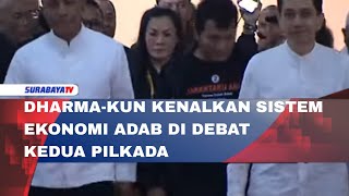 DHARMA KUN KENALKAN SISTEM EKONOMI ADAB DI DEBAT KEDUA PILKADA [upl. by Olram]