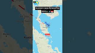 Travel From Bangladesh to Indonesia 🇧🇩✈️🇮🇩 বাংলাদেশ থেকে ইন্দোনেশিয়া ভ্রমণ shorts travel jakarta [upl. by Eirdua]