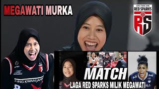 Megawati murka di pertandingan Red spraks vs Gs caltex [upl. by Nimref]