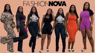 FASHION NOVA SUMMER TRY ON HAUL [upl. by Ikeda]