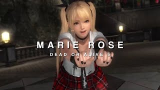 Marie Rose Scenes for Editing  DOA5 [upl. by Niassuh871]