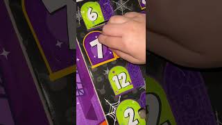 Calendrier de l’avent calendrier calendar halloween halloween2024 ouverture unboxing pokemon [upl. by Oznohpla342]