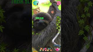 Sloth Slowness Natures Ultimate Camouflage Experts 🦥 educationalvideo sloth slow minigenius [upl. by Latvina]