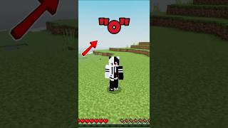 Minecraft But I Cant Speak Letter O 😶 shorts [upl. by Brannon]