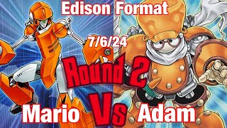 Edison Format Round 2 Machina Turbo Vs Junk Quickdraw [upl. by Katleen]