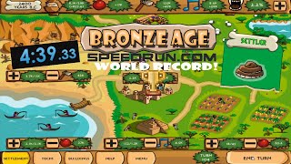 PreCivilization Bronze Age  439 Any Speedrun World Record [upl. by Atnahs]