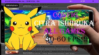 Emulator Citra Ishiiruka V100 Configuracion para correr juegos en 3060 FPS [upl. by Aneger]