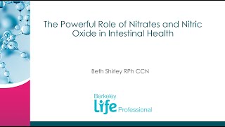 Nitric Oxide Benefits  Unveiling the Power of Nitrates and Nitric Oxide For Intestinal Health [upl. by Merrow]