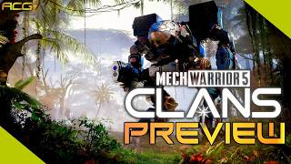 MechWarrior 5 Clans  The Mech Game Weve Been Waiting For [upl. by Nawtna]