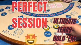 ULTIMATE TEXAS HOLD EM  PERFECT SESSION [upl. by Bajaj]