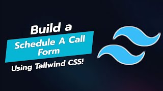 📅 Build a Schedule a Call Form UI Component with Tailwind CSS 📞 [upl. by Clifford]