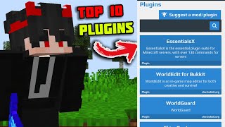 Top 10 Best Aternos Plugins  in Hindi [upl. by Arebma564]