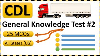 CDL Practice Test 2024 General Knowledge Test Questions amp Answers [upl. by Millicent890]