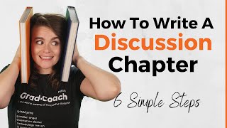 Dissertation Discussion Chapter How To Write It In 6 Steps With Examples [upl. by Moyer594]