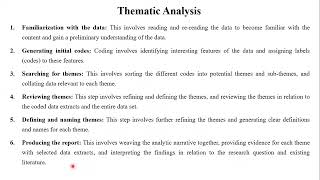 NVIVO 14 Training Day13 Mastering Thematic Analysis by Braun and Clarke 2006 [upl. by Abdulla]