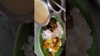 Lunch  Mullangi sambar Vendaika Poriyal trending youtubeshorts shortsfeed shorts lunch [upl. by Tihw]