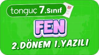 7Sınıf Fen 2Dönem 1Yazılıya Hazırlık 📑 2024 [upl. by Ocirderf744]