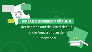 Sonderbericht 152024 Anpassung an den Klimawandel in der EU [upl. by Bellis]