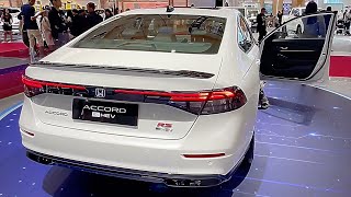 2024 Honda Accord RS HEV  Elegant Sedan Interior and Exterior Walkaround [upl. by Rehptosirhc]