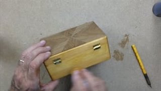 Como decorar una caja de madera con Marqueteria Paso a Paso [upl. by Zile154]