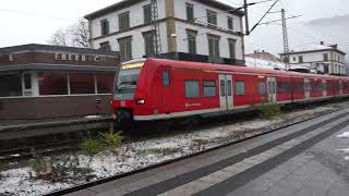 Zugverkehr in Eberbach am Neckar [upl. by Syhr892]