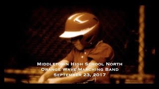 The Middletown N High School Orange Wave Marching Band September 23 2017 [upl. by Mcadams]