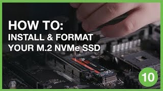 How to Install and Format Your M2 NVMe SSD  Inside Gaming With Seagate [upl. by Ahsiat]