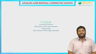 LEC06Analog And Digital Communications  Modulation Index By Mr V Shyam Babu [upl. by Elockin]