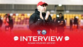 💬 Post Match Interview  Adam Hinshelwood  Braintree Town [upl. by Lorita]