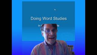 3 Words Studies in the Hebrew Bible [upl. by Nosidam119]