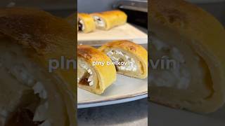 Tvarohový závin 😋👨‍🍳 recept food recipe bakery [upl. by Sandberg834]