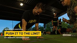 Push It To the Limit  Regiment Camp  CST 2024 [upl. by Irreg]