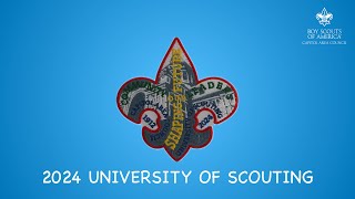 2024 University of Scouting Charles Mead and Kuruvilla Mani [upl. by Sitrik834]