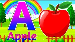 A for apple  अ से अनार  abcd phonics song  a for apple b for ball c for cat  abcd song  abcde [upl. by Yehc488]